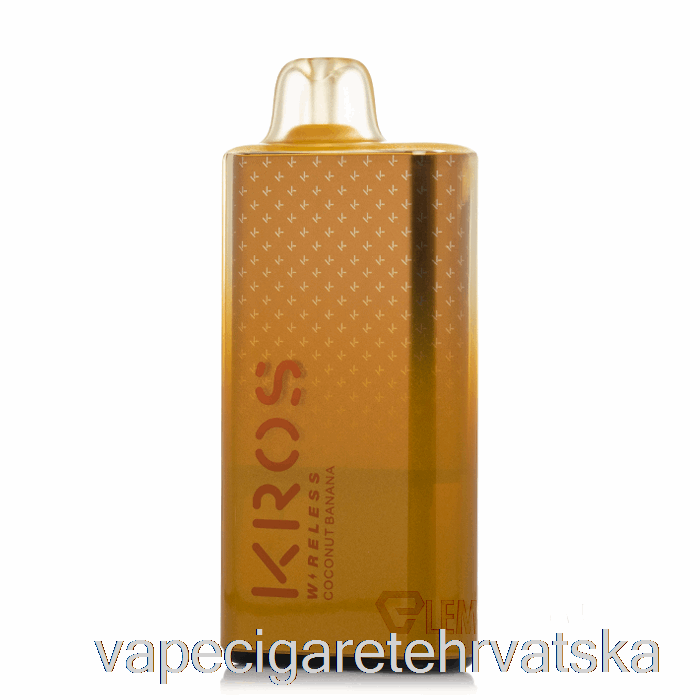 Vape Cigarete Kros Wireless 9000 Jednokratna Kokos Banana